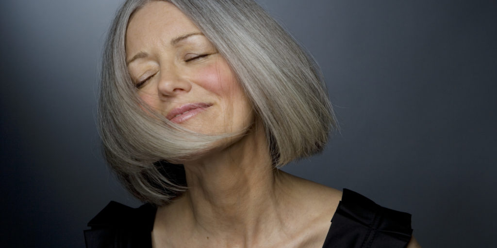 Middle-aged woman shaking head - It is Never too Late to Start Managing the Aging Process blog post